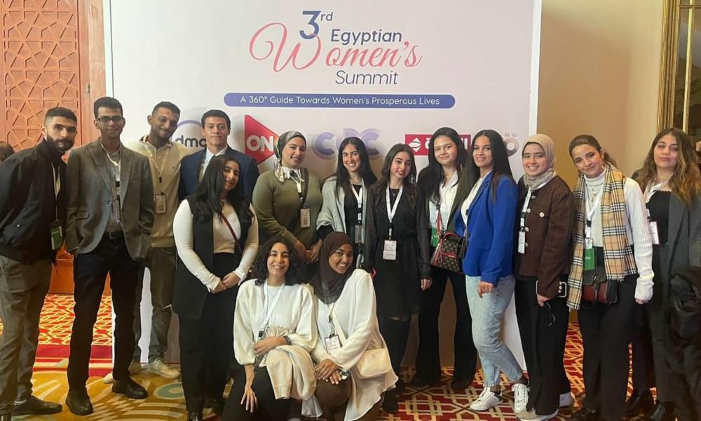 Political Science Students attend Egyptian Women Summit